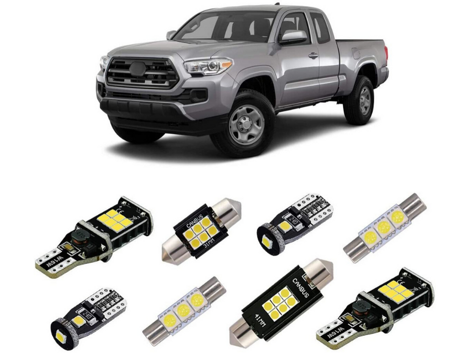 Cali Raised LED CR2409 16-21 Tacoma 9-Piece Interior LED Light Kit Cali Raised LED - Truck Part Superstore