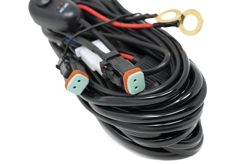 Cali Raised LED CR2444 Wiring Harness 6 Foot Lead Dual Leg Cali Raised LED - Truck Part Superstore