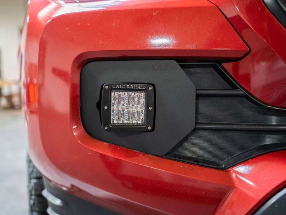 Cali Raised LED CR2531 16-21 Tacoma LED Fog Light Pod Replacements Brackets Kit 3X2 18W LED Pods Cali Raised LED - Truck Part Superstore
