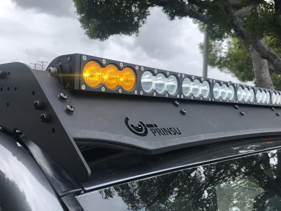 Cali Raised LED CR2711 Dual Function Amber/White LED Light Bar Prinsu Mounting Bracket Kit Include Dual Function LED Light Bar NO Wiring Harness Cali Raised LED - Truck Part Superstore