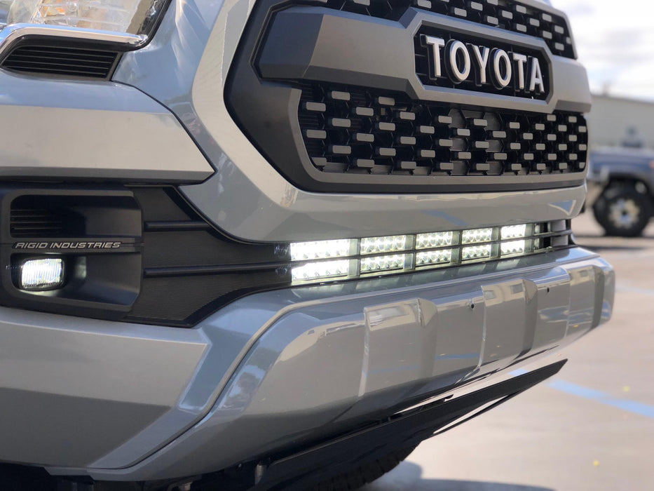 Cali Raised LED CR2840 16-21 Tacoma 32 Inch Lower Bumper Hidden LED Light Bar Kit 5D Optic 32 inch OSRAM LED Bar Combo Beam Bumper Light Bar Blue Backlight Tall Cali Raised LED - Truck Part Superstore