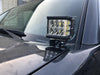 Cali Raised LED CR2863 05-15 Tacoma Low Profile LED Ditch Light Brackets Kit (2) 3X2 18W LED Pods No Switch Cali Raised LED - Truck Part Superstore