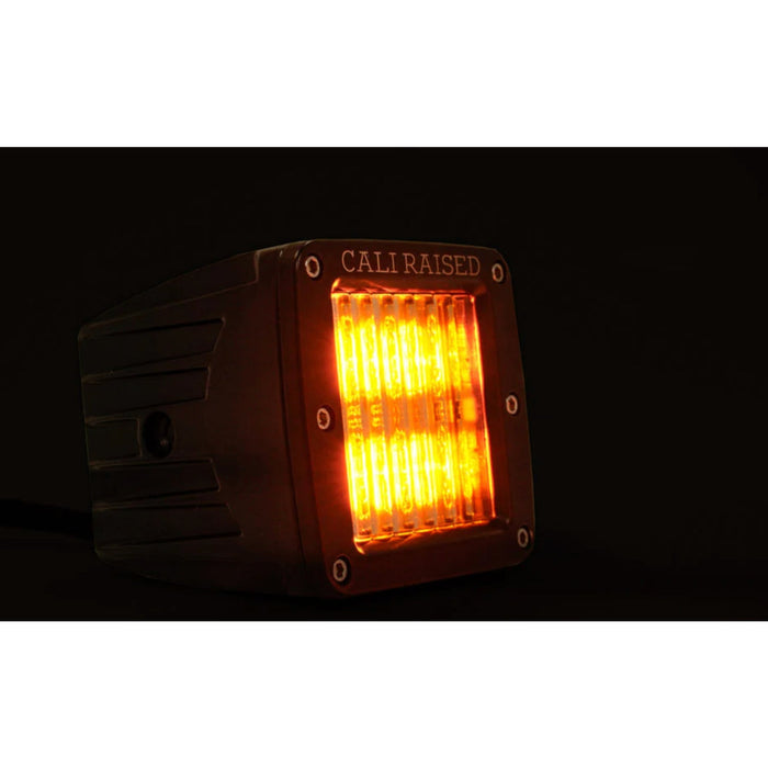 Cali Raised LED CR3130 2019-Present RAV4 Ditch Mount Kit-(2) 3.5 inch Round Cannon Pod Toyota OEM Square Style Ditch Lights Switch Cali Raised LED - Truck Part Superstore