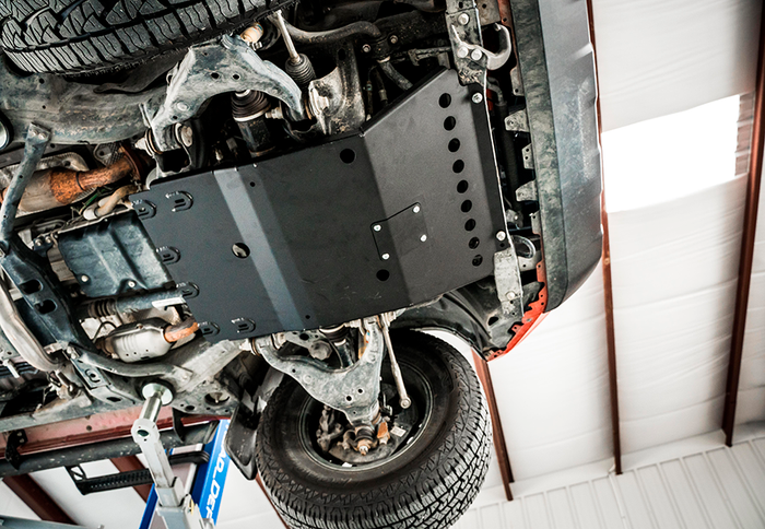 Cali Raised LED CR3151 2005-2015 Toyota Tacoma Complete Skid Plate Collection Aluminum Raw Cali Raised LED - Truck Part Superstore