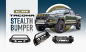 Cali Raised LED CR3173 16-Up Tacoma Stealth Bumper 32 Inch LED Bar Spot Beam Bumper Light Bar-Blue-Tall Relocation Mounts Only No Switch No Winch No D-Ring Cali Raised LED - Truck Part Superstore