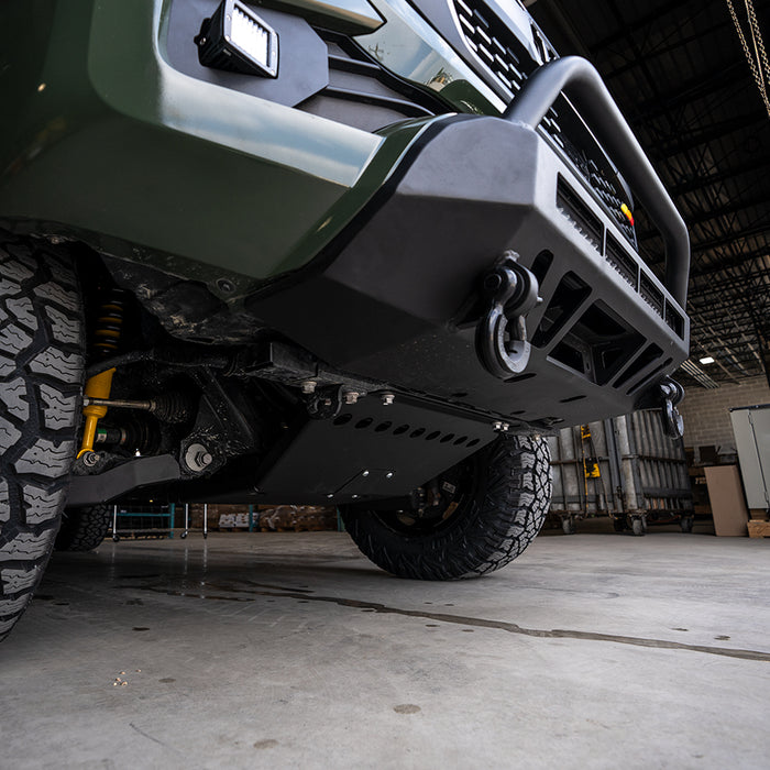 Cali Raised LED CR3365 16-Up Tacoma Stealth Bumper No LED Bar No Switch Relocation Mounts Only No Winch No D-Ring Cali Raised LED - Truck Part Superstore