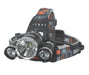 Cali Raised LED CR3633 LED Headlamp 3,000 Lumen Rechargeable Multifunction Cali Raised LED - Truck Part Superstore