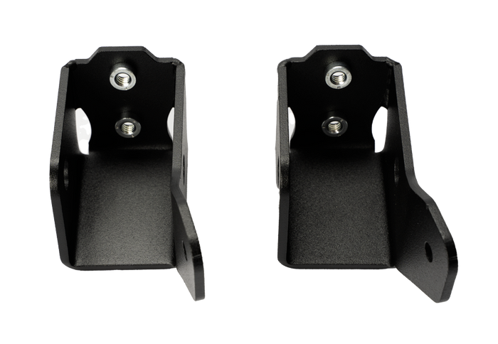 Cali Raised LED CR3646 2005-2022 Toyota Tacoma Rear Shock Skid Plates - Steel Powercoat Black Cali Raised LED - Truck Part Superstore