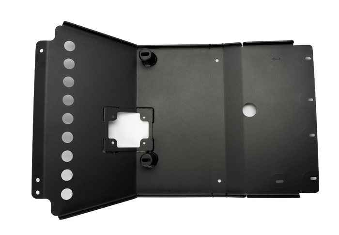 Cali Raised LED CR3648 2005-2022 Toyota Tacoma Front Skid Plate Steel Raw Cali Raised LED - Truck Part Superstore