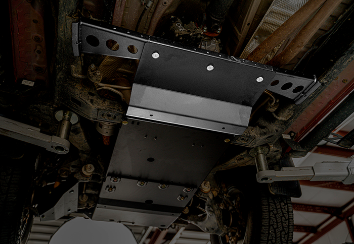 Cali Raised LED CR3667 2016-2022 Toyota Tacoma Transfer Case Skid Plate - Steel Powercoat Black Cali Raised LED - Truck Part Superstore