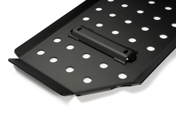 Cali Raised LED CR3670 2005-2022 DCSB and AC Toyota Tacoma Fuel Tank Skid Plate Aluminum Raw Cali Raised LED - Truck Part Superstore