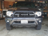 Cali Raised LED CR3681 12-15 Toyota Tacoma Faux PRO Grille Black ABS Cali Raised LED - Truck Part Superstore