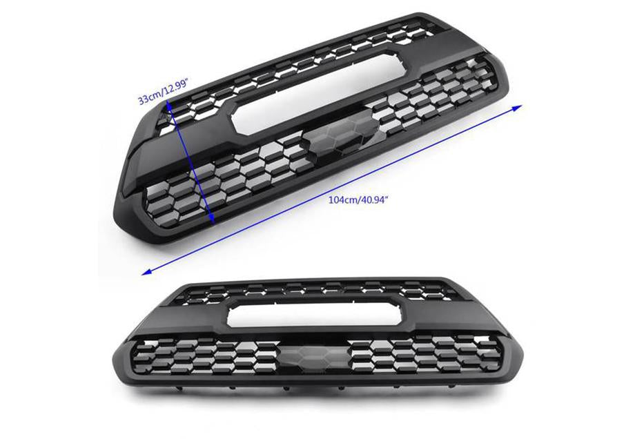 Cali Raised LED CR3683 16-21 Tacoma Faux TRD Pro Grille With Raptor Style Lights Cali Raised LED - Truck Part Superstore