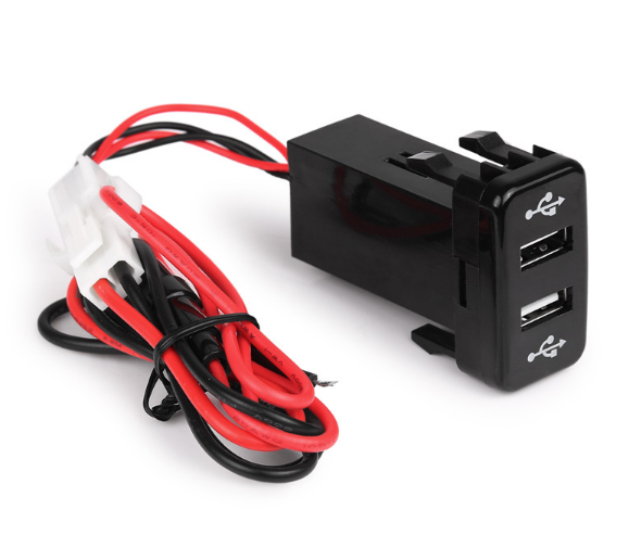Cali Raised LED CR3759 Toyota USB Outlet For OEM Opening on Vehicle Cali Raised LED - Truck Part Superstore