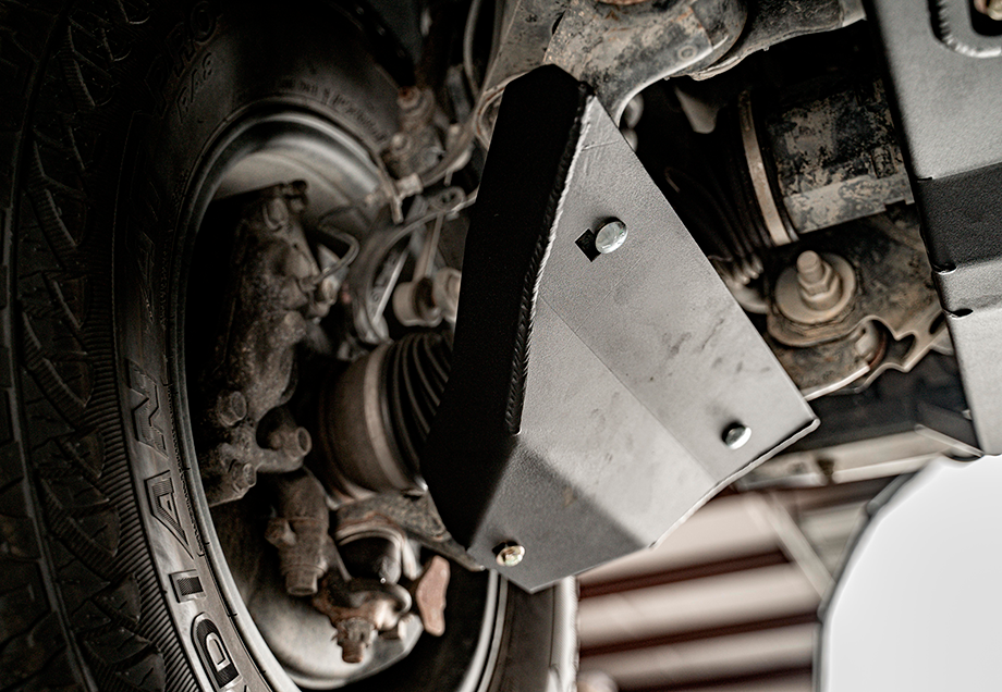 Cali Raised LED CR3812 2014-Present 4Runner Fuel Tank Skid Plate Aluminum/Powdercoat Cali Raised LED - Truck Part Superstore