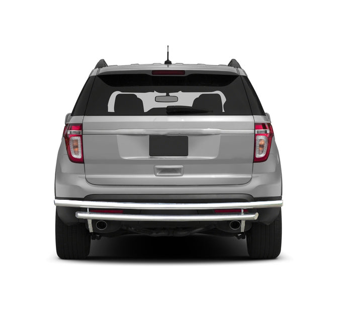 Black Horse Off Road CRDL-FOF101S Stainless Steel Stainless Steel Double Layer - Truck Part Superstore