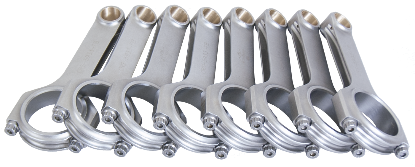 Eagle Specialty Prod CRS5933F8740 Forged 4340 Steel H-Beam Rods - Ford 4.6L/5.0 COYOTE, ARP 8740 BOLTS. - Truck Part Superstore