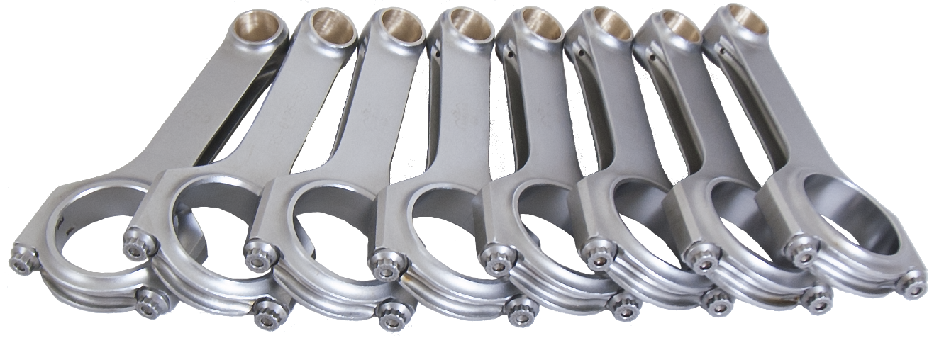 Eagle Specialty Prod CRS6125O3D Forged 4340 Steel H-Beam Rods - CHEVROLET LS, 6.125" LENGTH, .927" PIN. - Truck Part Superstore