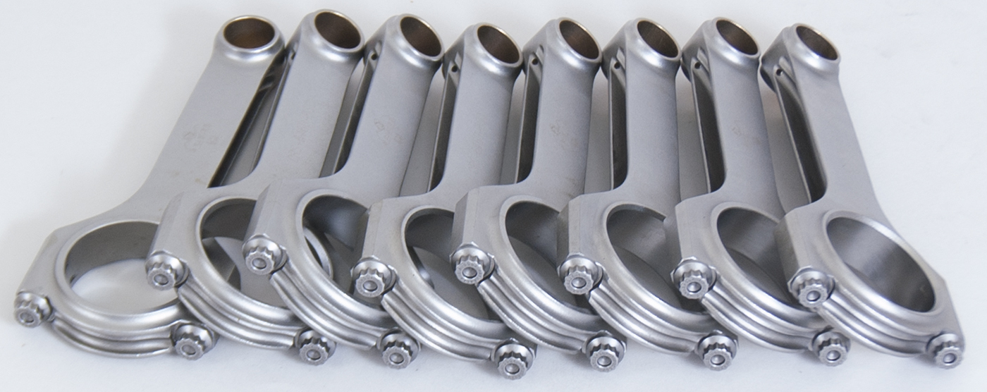 Eagle Specialty Prod CRS6460O3D2000 Forged 4340 Steel H-Beam Rods - CHEVROLET LS, 6.460" LENGTH, ARP 2000 BOLTS. - Truck Part Superstore