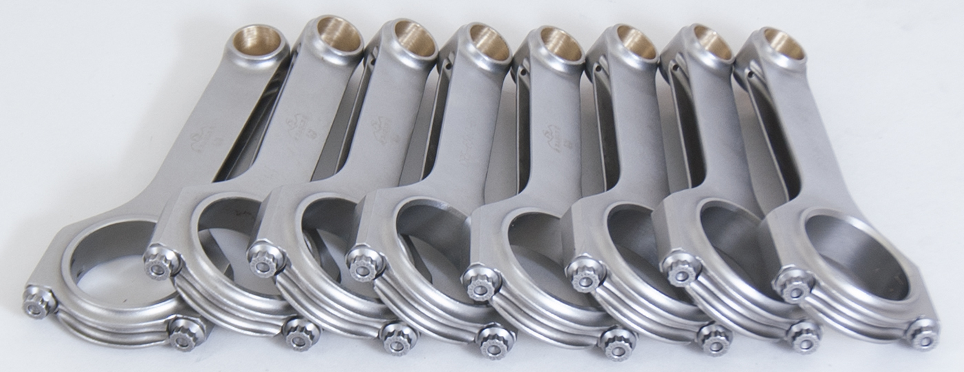 Eagle Specialty Prod CRS6560O3D2000 Forged 4340 Steel H-Beam Rods - CHEVROLET LS, 6.460" LENGTH, ARP 2000 BOLTS. - Truck Part Superstore