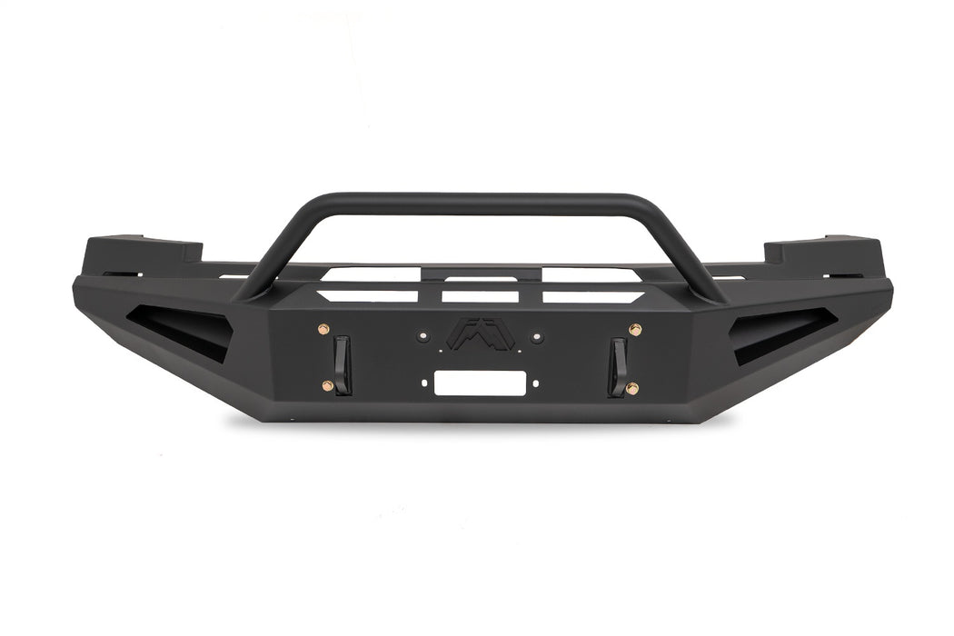 Fab Fours CS07-RS2062-1 Red Steel Front Bumper; w/Pre-Runner Guard; - Truck Part Superstore