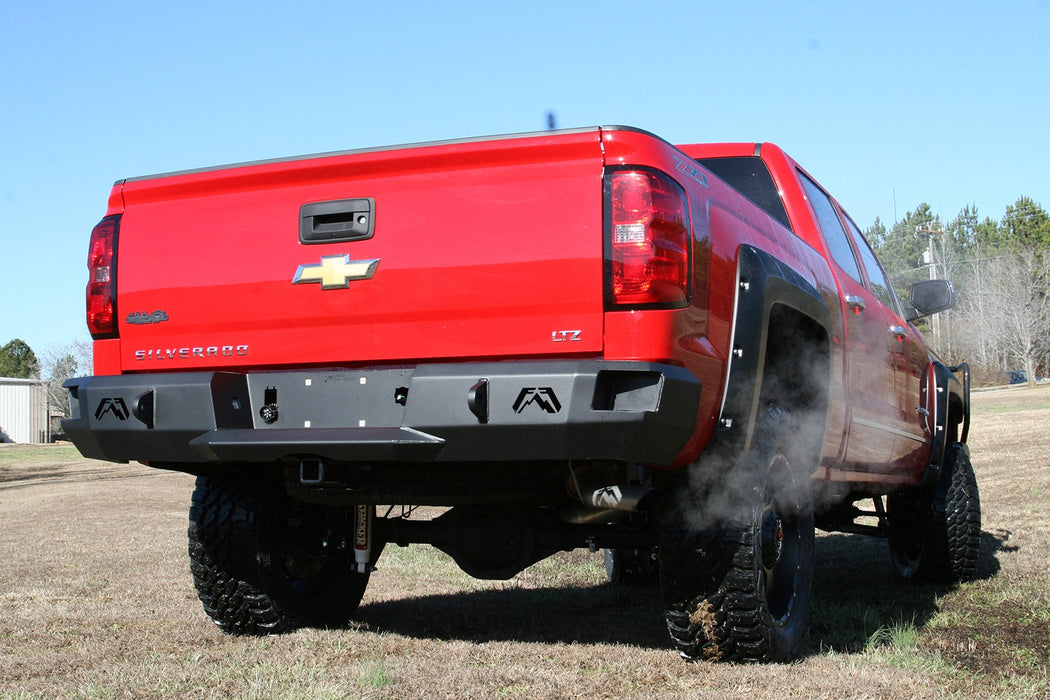 Fab Fours CS07-W1850-1 Heavy Duty Rear Bumper - Truck Part Superstore