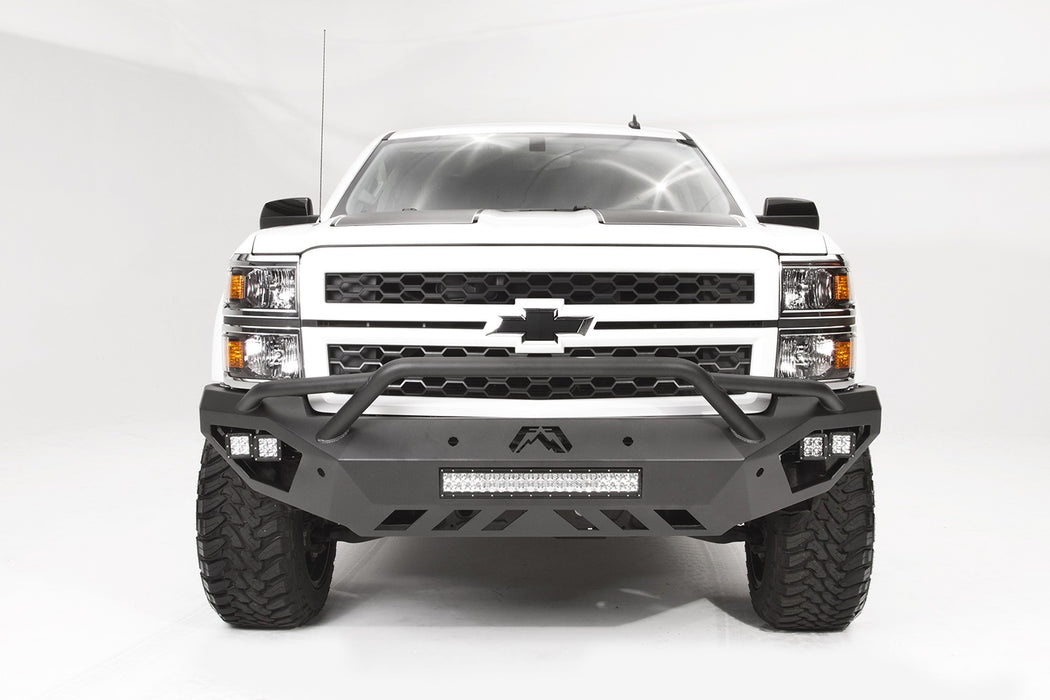 Fab Fours CS14-D3052-B Vengeance Front Bumper; Uncoated/Paintable; Pre-Runner; [AWSL]; - Truck Part Superstore