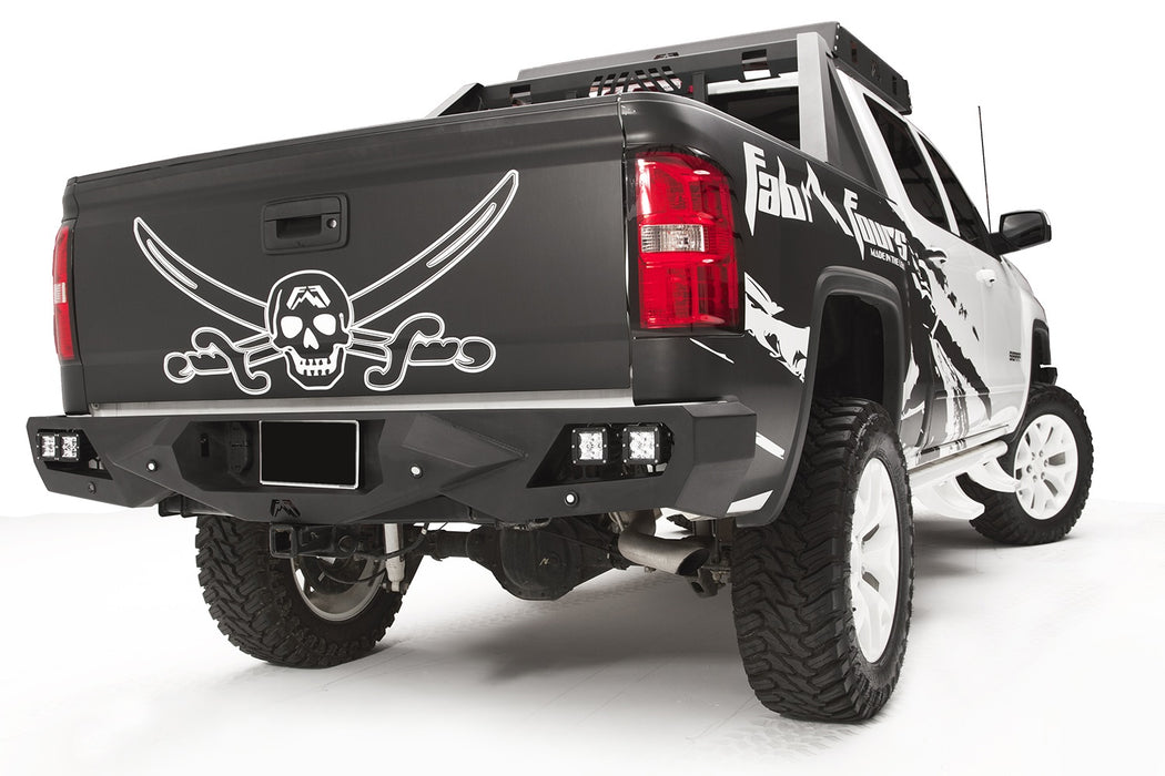 Fab Fours CS14-E3151-B Vengeance Rear Bumper; Uncoated/Paintable; [AWSL]; - Truck Part Superstore