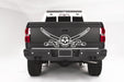 Fab Fours CS14-W3151-1 Heavy Duty Rear Bumper; 2 Stage Black Powder Coated; w/Sensors; - Truck Part Superstore