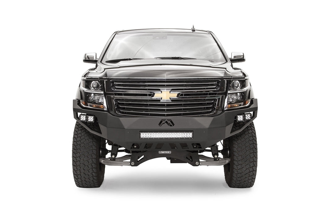 Fab Fours CS15-D3551-B Vengeance Front Bumper; Uncoated/Paintable; w/No Guard; w/Sensors; [AWSL]; - Truck Part Superstore