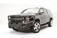 Fab Fours CS15-F3550-1 Premium Winch Front Bumper; 2 Stage Black Powder Coated; w/Full Grill Guard; - Truck Part Superstore