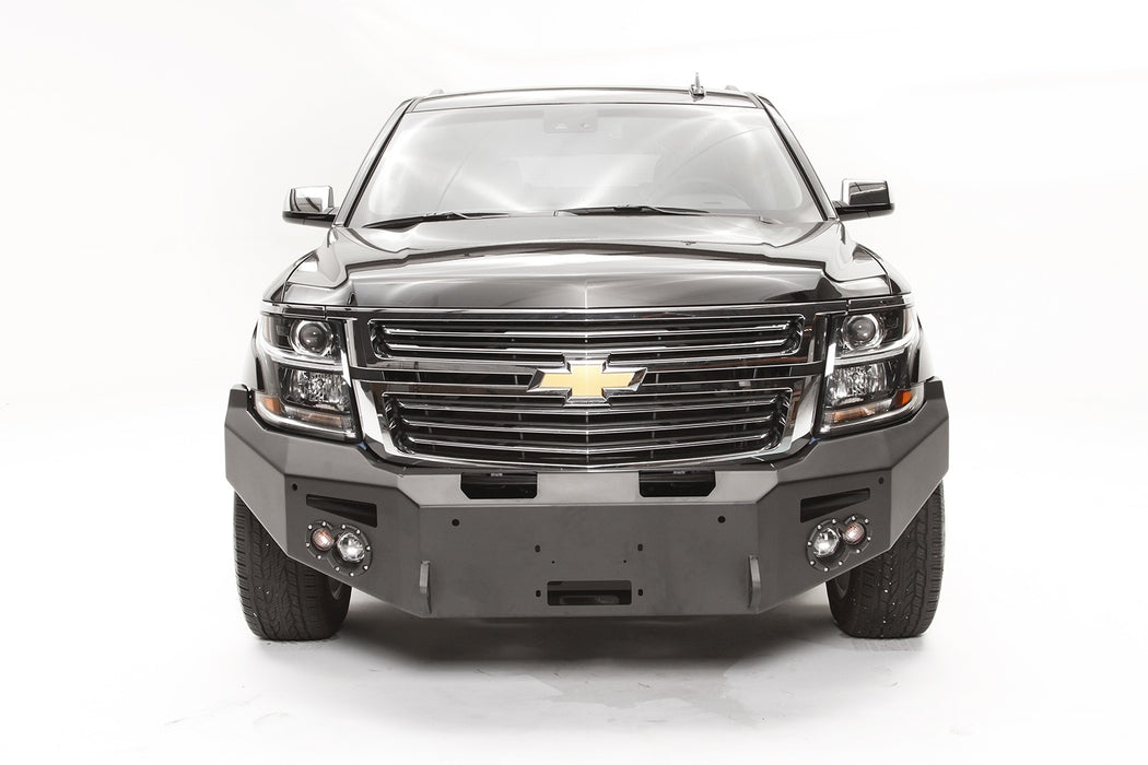 Fab Fours CS15-F3551-B Premium Winch Front Bumper; Uncoated/Paintable; w/No Guard; [AWSL]; - Truck Part Superstore