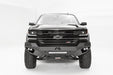 Fab Fours CS16-D3851-1 Vengeance Front Bumper; 2 Stage Black Powder Coated; No Guard; - Truck Part Superstore