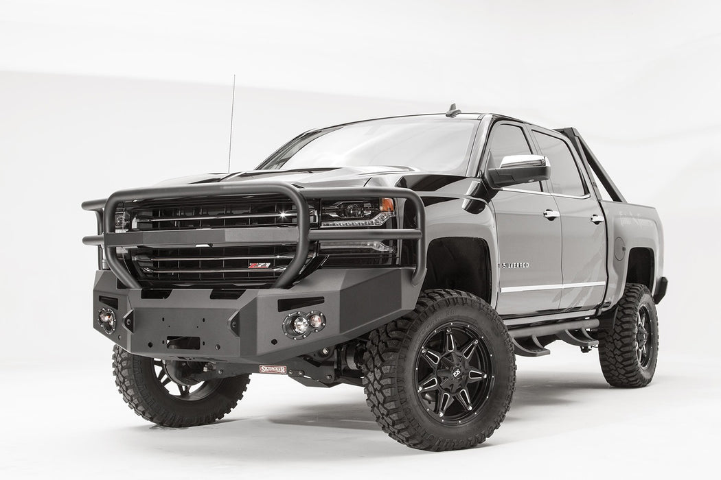 Fab Fours CS16-F3850-1 Premium Winch Front Bumper - Truck Part Superstore