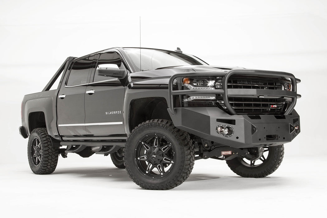 Fab Fours CS16-F3850-1 Premium Winch Front Bumper - Truck Part Superstore