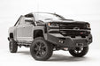 Fab Fours CS16-F3851-1 Premium Winch Front Bumper; 2 Stage Black Powder Coated; w/No Guard; - Truck Part Superstore