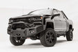 Fab Fours CS16-F3852-1 Premium Winch Front Bumper; 2 Stage Black Powder Coated; w/Pre-Runner Guard; - Truck Part Superstore