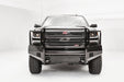 Fab Fours CS16-K3860-1 Black Steel Front Bumper; 2 Stage Black Powder Coated; w/Full Guard; - Truck Part Superstore