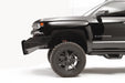 Fab Fours CS16-K3861-1 Black Steel Front Bumper; 2 Stage Black Powder Coated; w/No Guard; - Truck Part Superstore