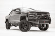 Fab Fours CS16-K3862-1 Black Steel Front Bumper; 2 Stage Black Powder Coated; w/Pre-Runner Guard; - Truck Part Superstore