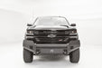 Fab Fours CS16-R3861-1 Elite Front Bumper; 2 Stage Black Powder Coated; w/No Guard; - Truck Part Superstore