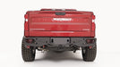 Fab Fours CS19-E4051-1 Vengeance Rear Bumper; 2 Stage Black Powder Coated; w/Sensors; - Truck Part Superstore