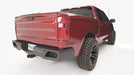 Fab Fours CS19-E4051-1 Vengeance Rear Bumper; 2 Stage Black Powder Coated; w/Sensors; - Truck Part Superstore