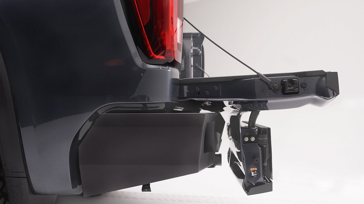 Fab Fours CS19-E4051-1 Vengeance Rear Bumper; 2 Stage Black Powder Coated; w/Sensors; - Truck Part Superstore