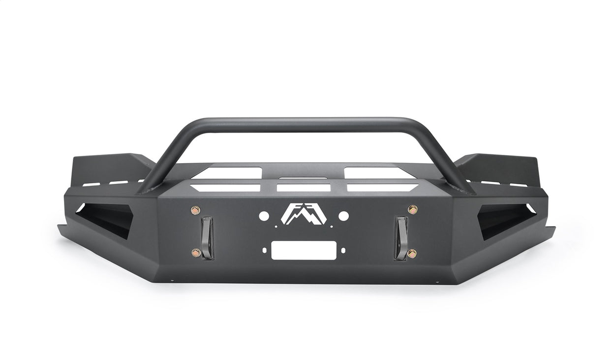 Fab Fours CS19-RS4062-1 Red Steel Front Bumper; w/Pre-Runner Guard; - Truck Part Superstore