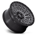 Fuel 1PC D83520908450 D835 20X9 6X5.5 M-GNMTL-BLK-RG 1MM - Truck Part Superstore