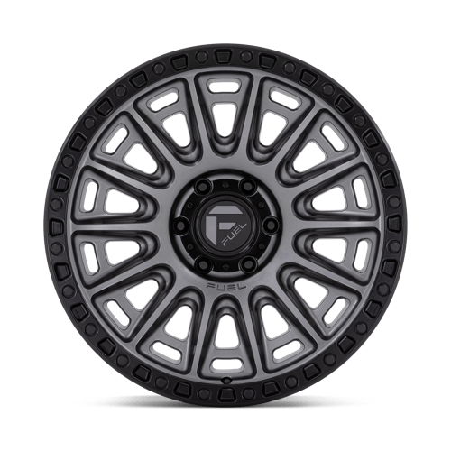 Fuel 1PC D83520908450 D835 20X9 6X5.5 M-GNMTL-BLK-RG 1MM - Truck Part Superstore