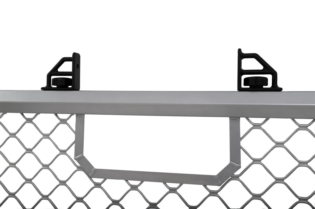 Dee Zee DZ95050R Cab Rack; Silver; Aluminum; Heavy Duty Ultra Mesh; Incl. Mounting Brackets; - Truck Part Superstore