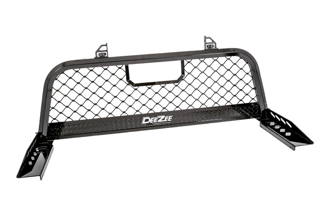 Dee Zee DZ95070RB Cab Rack; Gloss Black; Aluminum; Heavy Duty Ultra Mesh; Incl. Mounting Brackets; - Truck Part Superstore