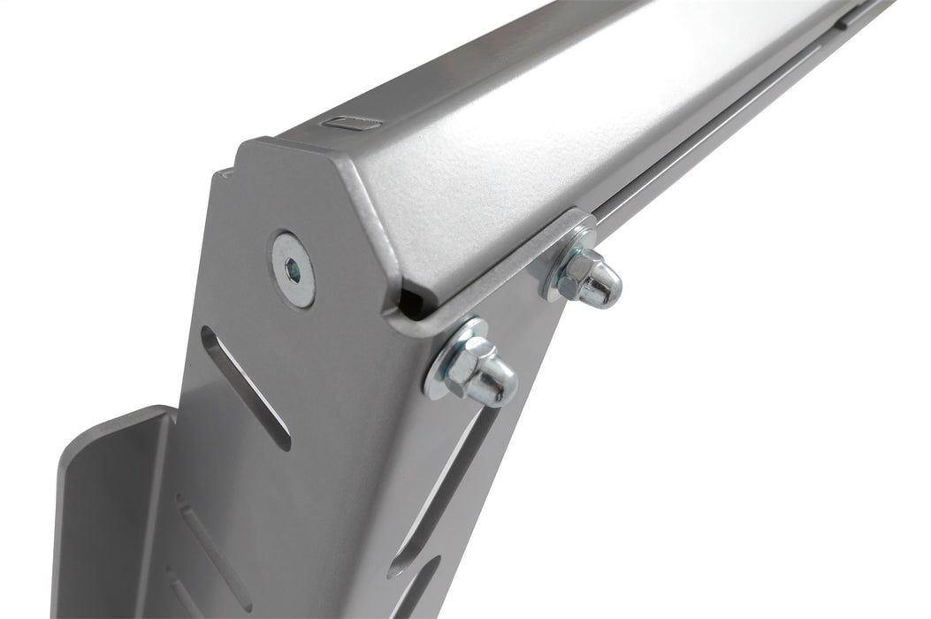 Dee Zee DZ95071R Cab Rack; Silver; Rear Only; Aluminum; Incl. Mounting Brackets; - Truck Part Superstore